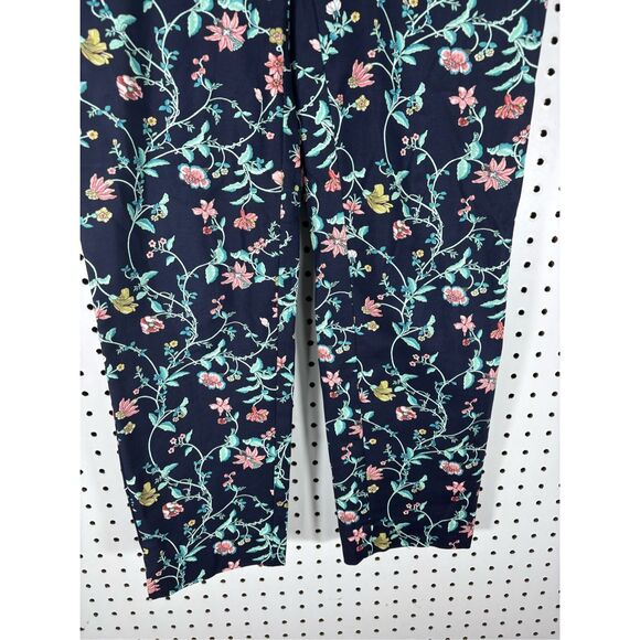 Loft floral Marissa Riviera pants size 0 measures as a 8/10 - Picture 6 of 12